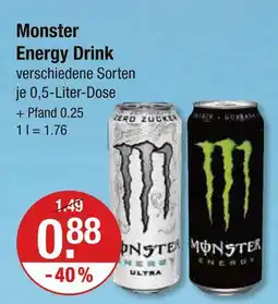 V Markt Monster energy drink Angebot