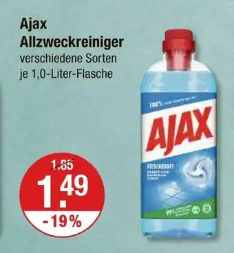 V Markt Ajax allzweckreiniger Angebot