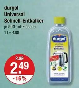 V Markt Durgol universal schnell-entkalker Angebot