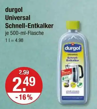 V Markt Durgol universal schnell-entkalker Angebot