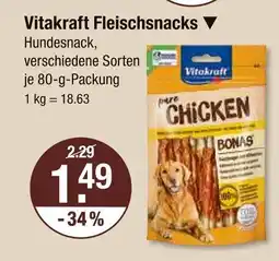 V Markt Vitakraft fleischsnacks Angebot