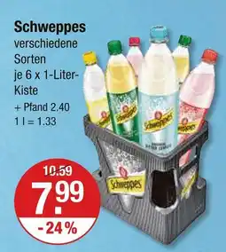 V Markt Schweppes schweppes verschiedene sorten Angebot