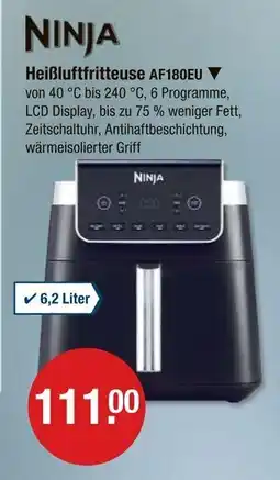 V Markt Ninja heißluftfritteuse af180eu Angebot