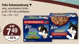 V Markt Felix katzennahrung nass Angebot