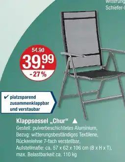 V Markt Klappsessel chur Angebot