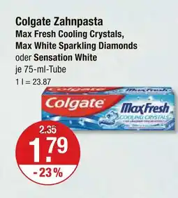 V Markt Colgate max fresh cooling crystals Angebot