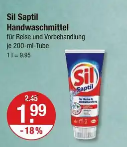 V Markt Sil saptil handwaschmittel Angebot