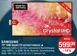 V Markt Samsung 75'' uhd smart-tv gu75du7199uxzg Angebot
