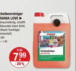 V Markt Sonax scheibenreiniger havana love Angebot