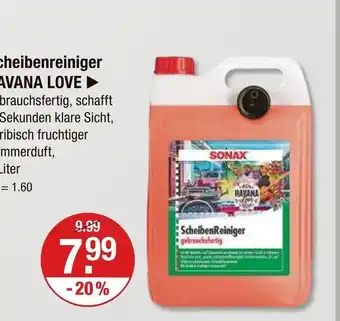 V Markt Sonax scheibenreiniger havana love Angebot