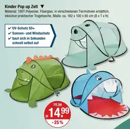 V Markt Kinder pop up zelt Angebot
