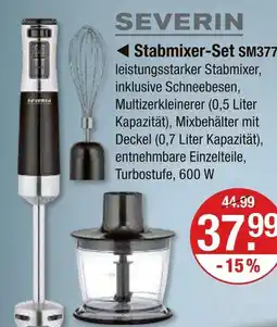 V Markt Severin stabmixer-set sm377 Angebot