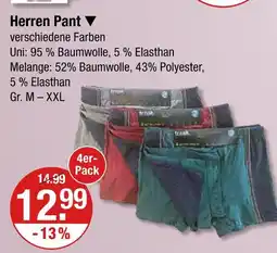 V Markt Herren pant Angebot