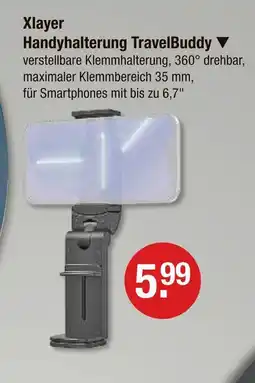 V Markt Xlayer handyhalterung travelbuddy Angebot