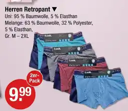 V Markt Herren retropant Angebot
