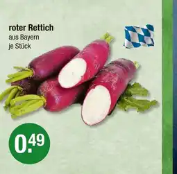 V Markt Roter rettich Angebot