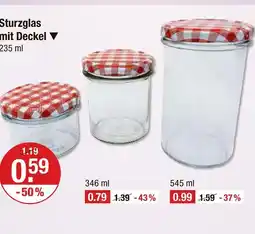 V Markt Sturzglas mit deckel Angebot