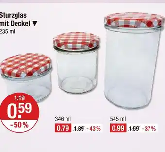 V Markt Sturzglas mit deckel Angebot