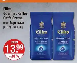 V Markt Eilles gourmet kaffee caffe crema Angebot