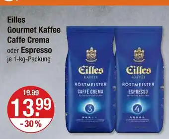 V Markt Eilles gourmet kaffee caffe crema Angebot