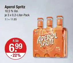 V Markt Aperol spritz Angebot