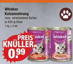 V Markt Whiskas katzennahrung Angebot