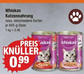 V Markt Whiskas katzennahrung Angebot
