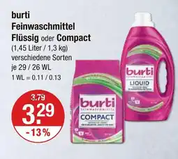 V Markt Burti feinwaschmittel flüssig Angebot