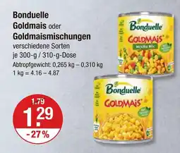 V Markt Bonduelle goldmais Angebot