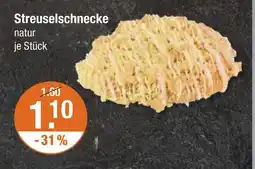 V Markt Streuselschnecke natur Angebot