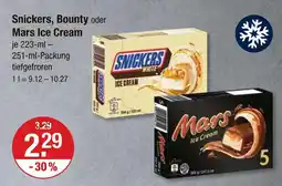 V Markt Snickers snickers ice cream Angebot