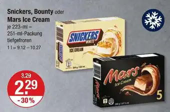 V Markt Snickers snickers ice cream Angebot