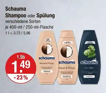 V Markt Schauma shampoo Angebot