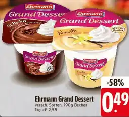 E-Center Ehrmann Grand Dessert Angebot