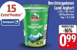 E-Center Berchtesgadener Land Joghurt Angebot