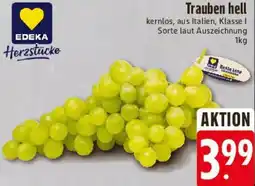 Edeka EDEKA Herzstücke Trauben hell Angebot