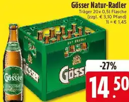 Edeka Gösser Natur-Radler Angebot