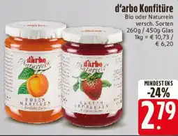 Edeka d'arbo Konfitüre Angebot