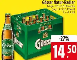 E-Center Gösser Natur-Radler Angebot
