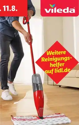 Lidl Vileda Reinigungssystem Spray & Clean Angebot