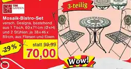 Wiglo Wunderland Mosaik-Bistro-Set Angebot