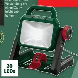 Lidl Parkside Akku-LED-Strahler PLSA 20-Li A1 Angebot