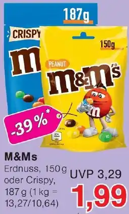 Wiglo Wunderland M&Ms Angebot