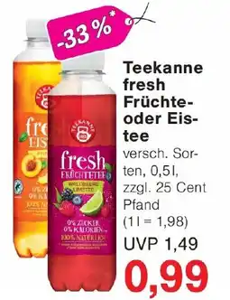 Wiglo Wunderland Teekanne fresh Früchte- oder Eistee Angebot