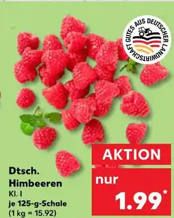 Kaufland Dtsch. himbeeren Angebot