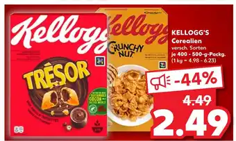 Kaufland Kellogg's trésor Angebot