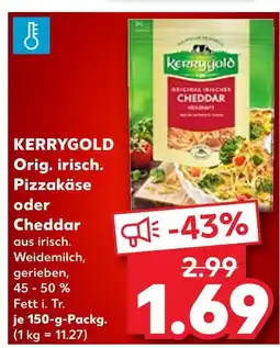 Kaufland Kerrygold orig. irisch. pizzakäse Angebot