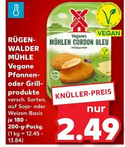 Kaufland Rügenwalder mühle veganes mühlen cordon bleu Angebot
