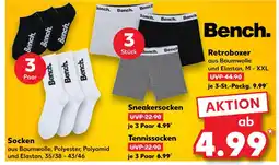 Kaufland Bench sneakersocken Angebot