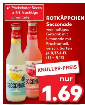 Kaufland Rotkäppchen secco lemon Angebot